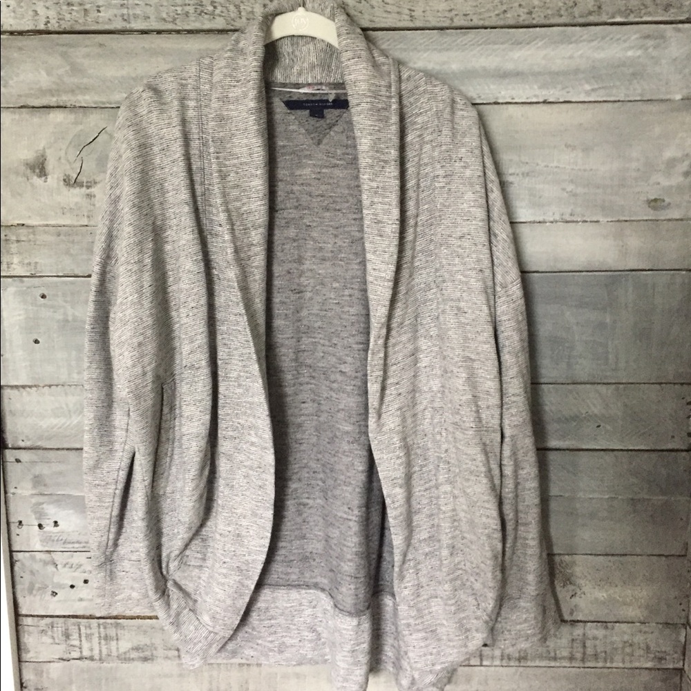 Comfy Tommy Hilfiger ATHLUXE Cotton sweater, sz M